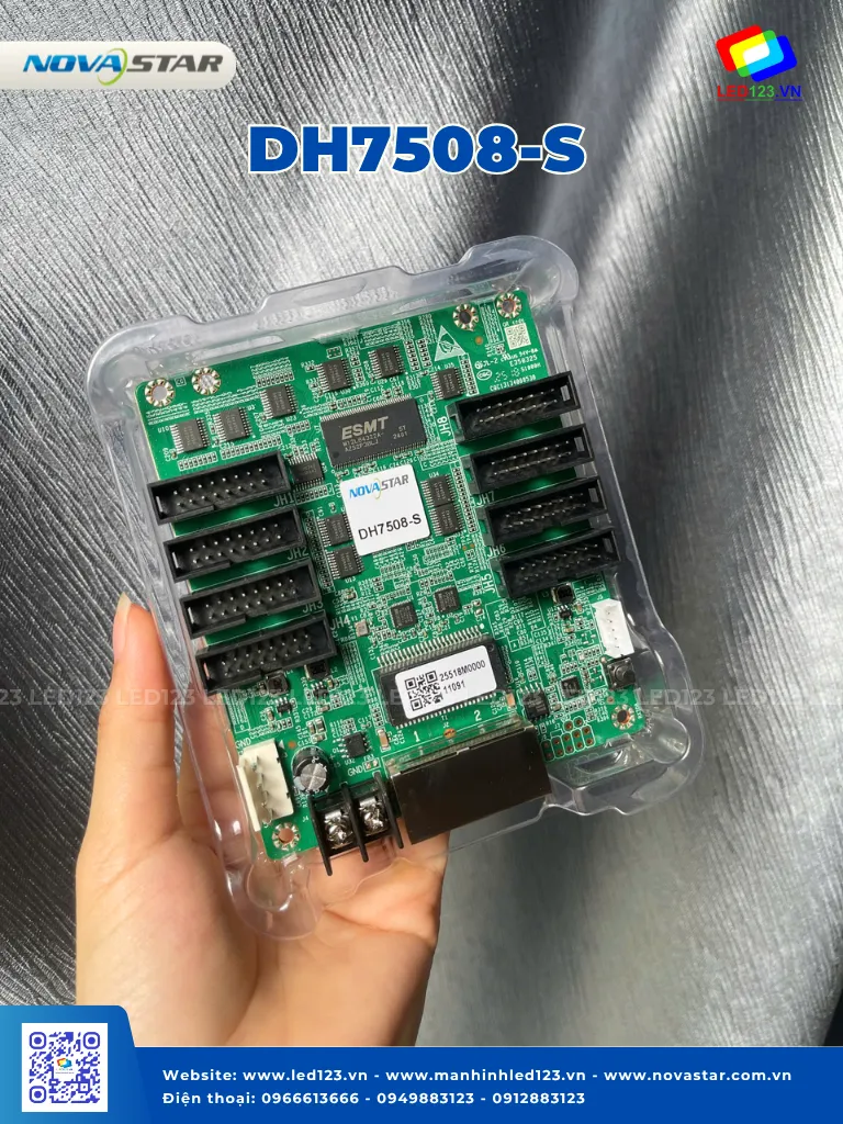 D7508-S Novastar | Card điều khiển màn hình LED 8 cổng