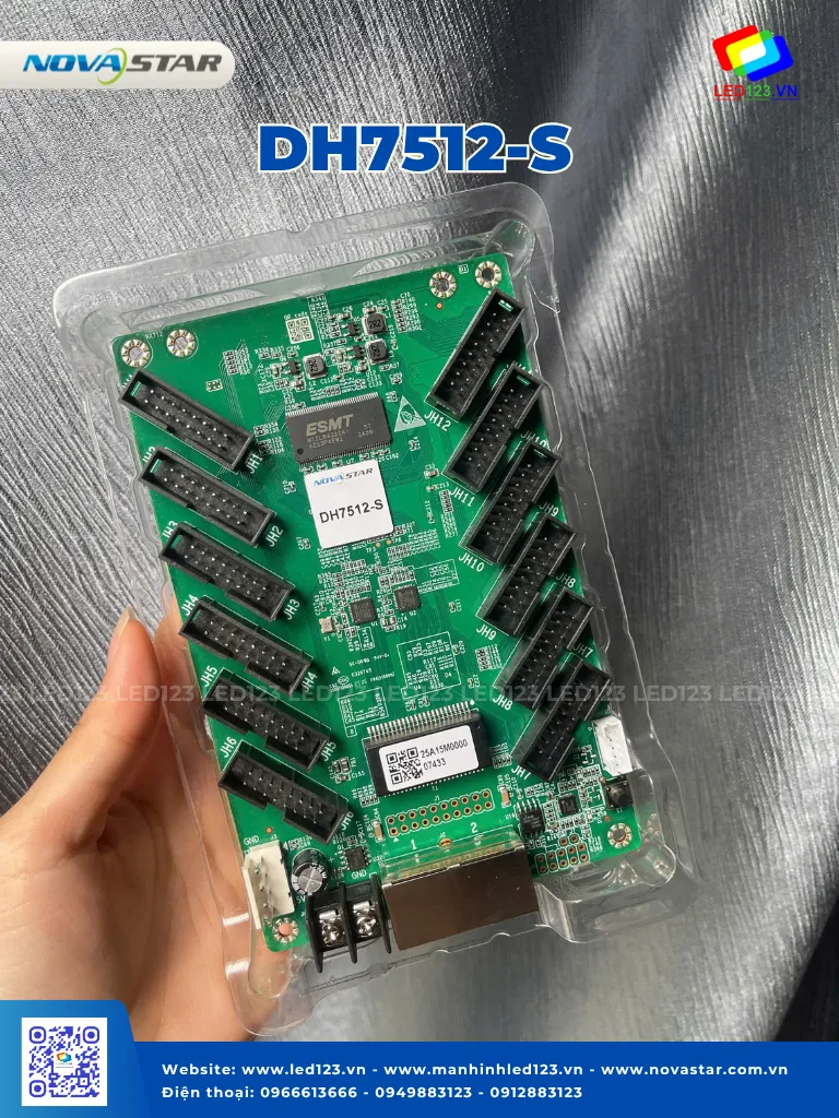 DH7512-S NovaStar - Card điều khiển màn hình LED 12 cổng