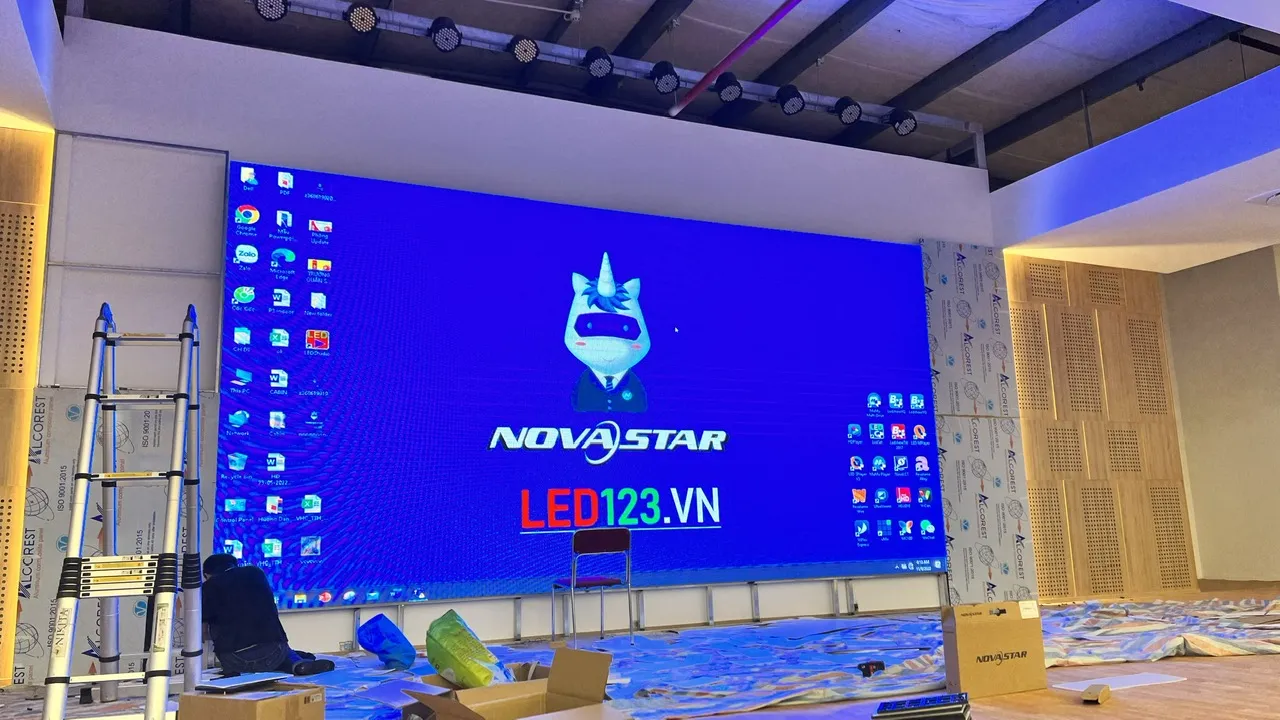 Trường Tiểu học Ban Mai Hà Đông đầu tư màn hình LED hiện đại