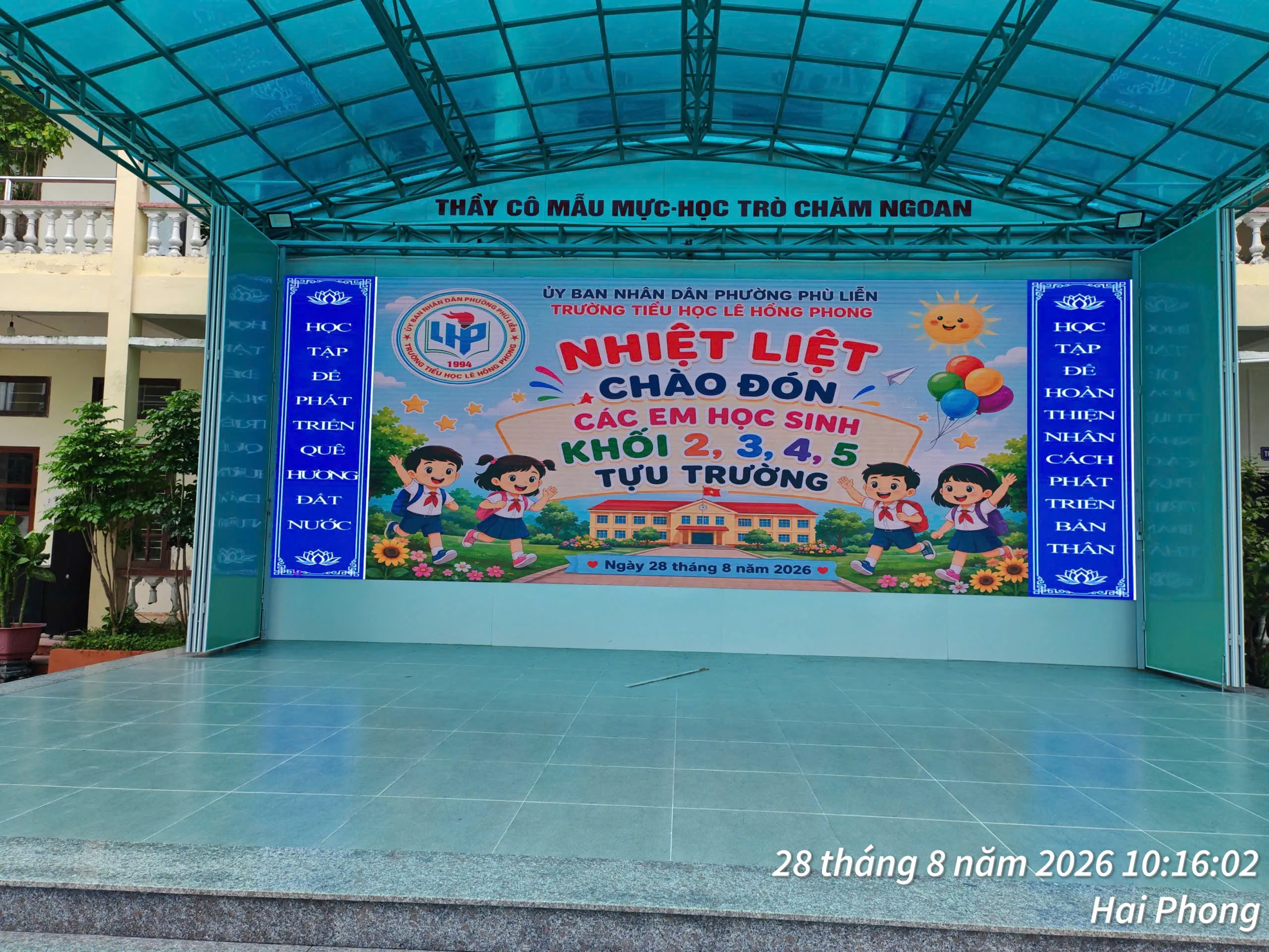 Màn hình LED P3 ngoài trời – giải pháp hiển thị cho trường học