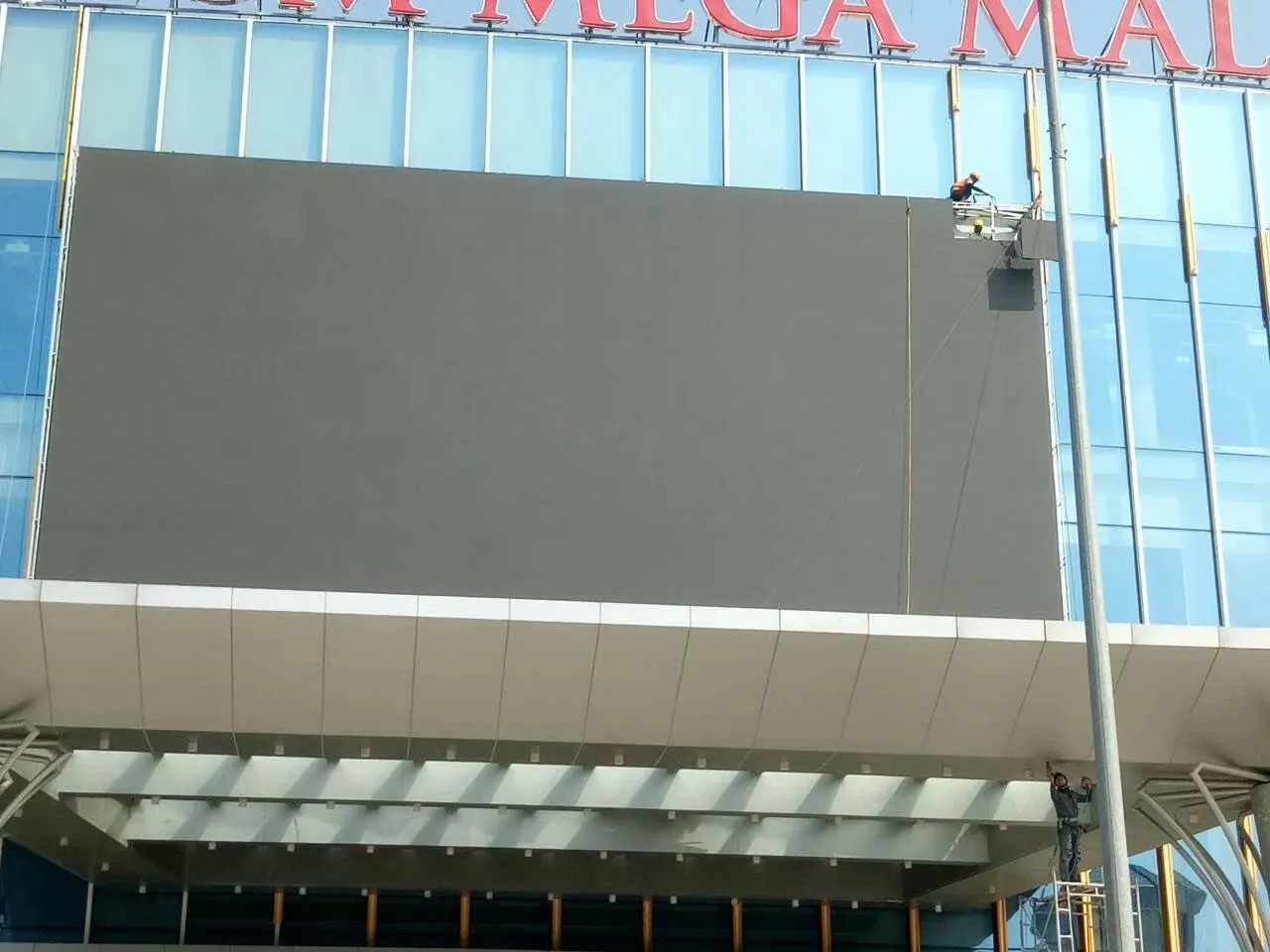Màn hình LED 265m² – Tăng hiệu quả quảng cáo tại trung tâm thương mại
