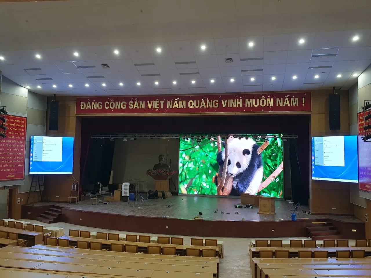 Màn hình LED P3 cho Trung tâm Hội nghị tỉnh Hưng Yên
