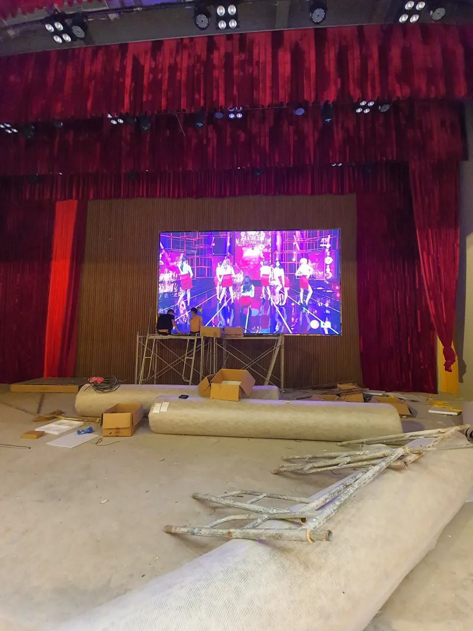 Màn hình LED P2.5 cho Tỉnh ủy Hà Giang