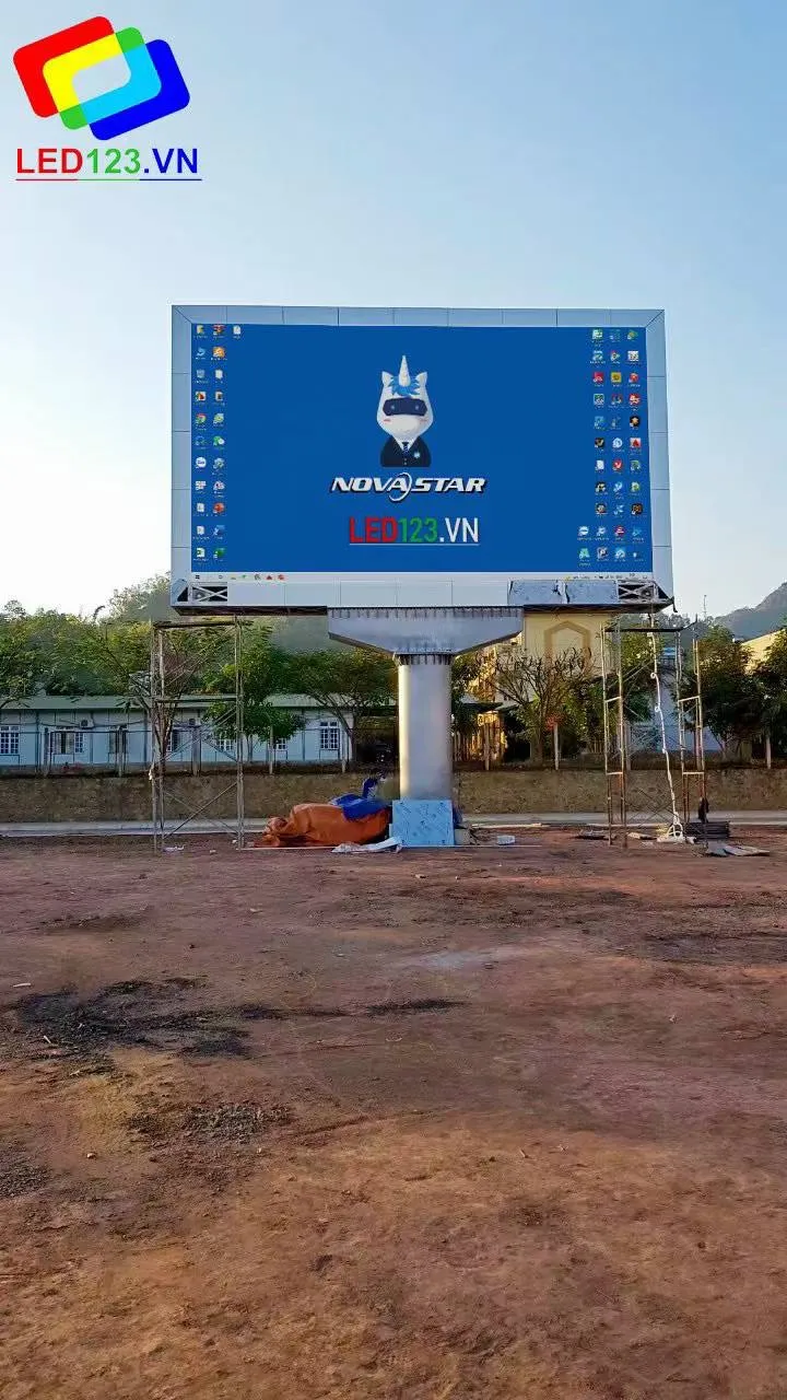 Màn hình LED ngoài trời cỡ lớn tại tỉnh Sơn La