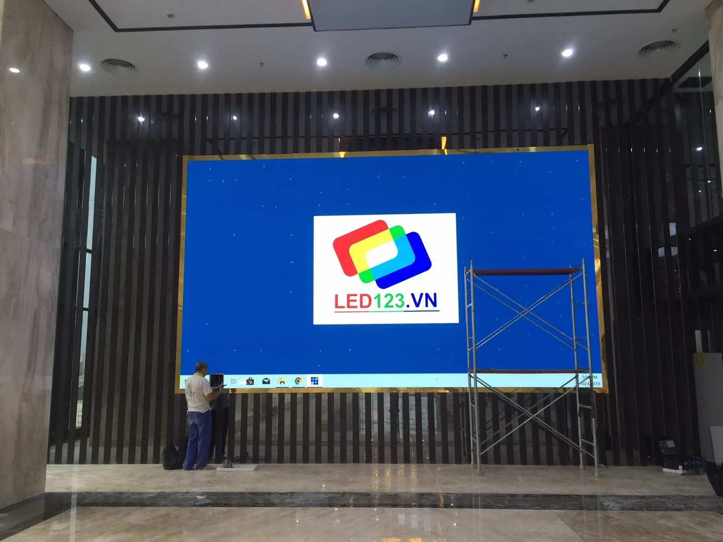 Màn hình LED P1.875 cho Tập đoàn SUNSHINE
