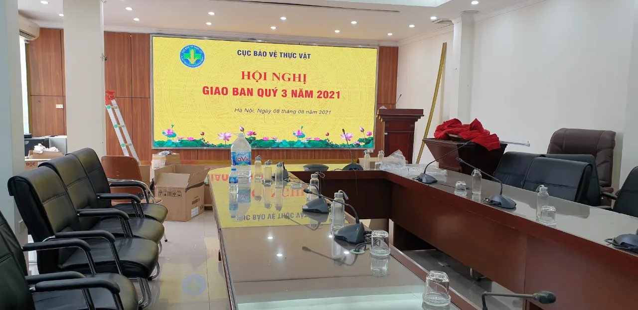 MÀN HÌNH LED & HỘI NGHỊ TRUYỀN HÌNH CỤC BẢO VỆ THỰC VẬT