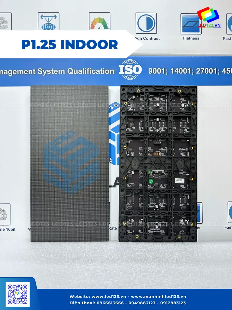 P1.25 Indoor | Module màn hình LED trong nhà