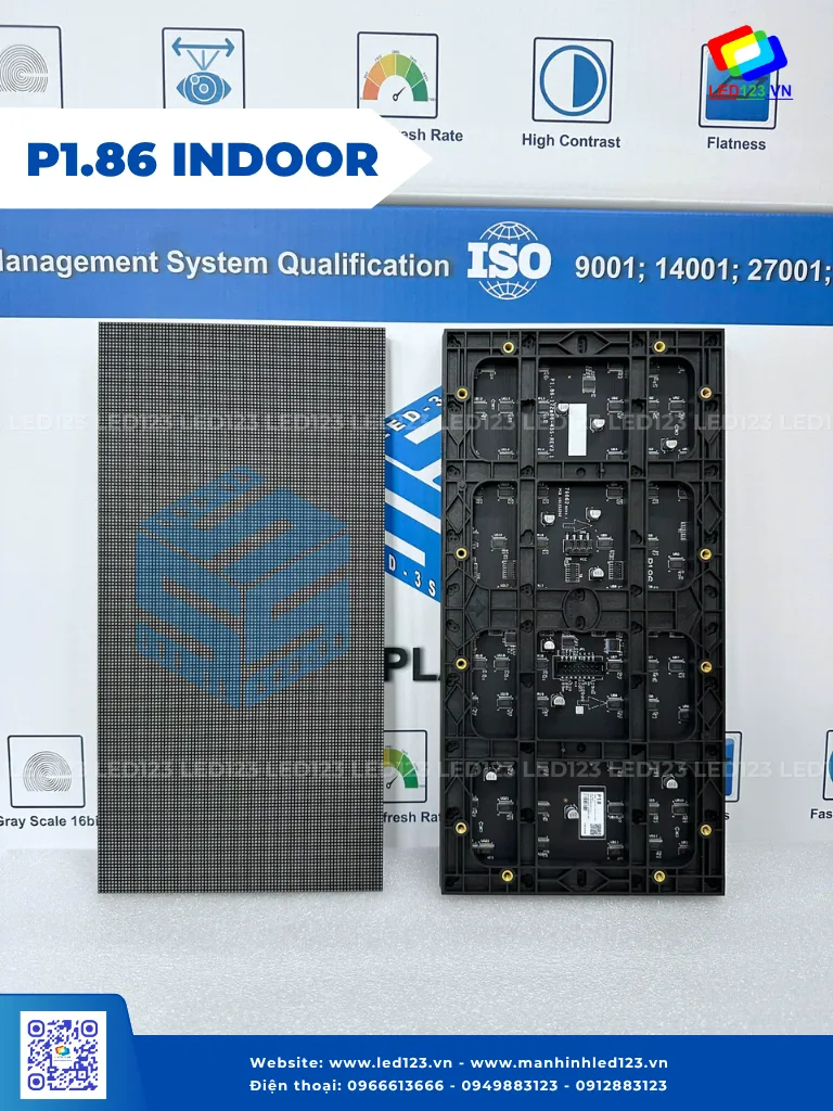 P1.86 Indoor | Module màn hình led P1.86 trong nhà
