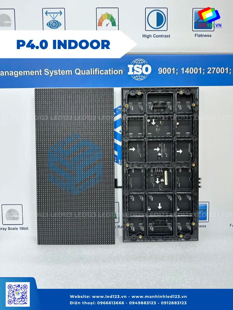 P4 Indoor | Module màn hình led P4.0 trong nhà LED3S