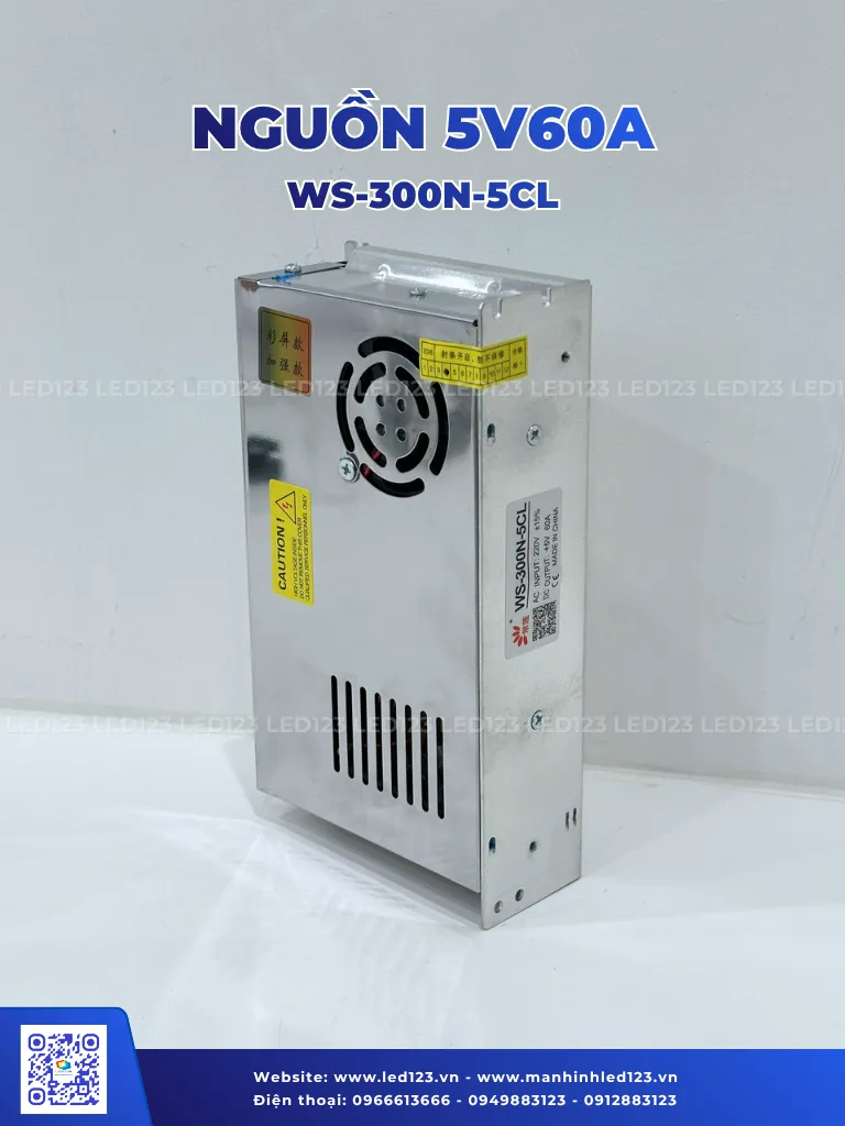 Nguồn LED 5V60A CL (WS-300N-5CL)