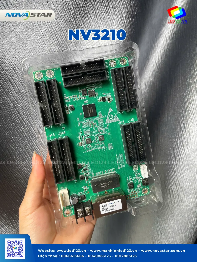 Card Thu NV3210 NovaStar Chính Hãng — Hỗ Trợ HDR, Smart Module