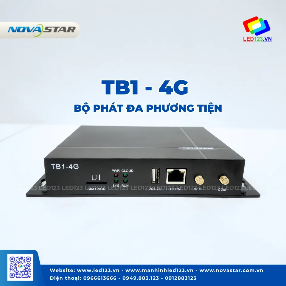 TB1-4G Novastar | Đầu phát đa phương tiện cho màn hình led