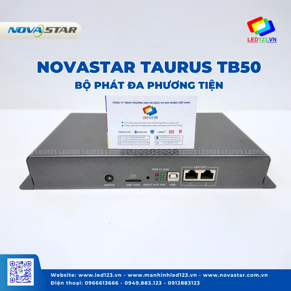 TB50 Novastar | Đầu phát đa phương tiện cho màn hình led