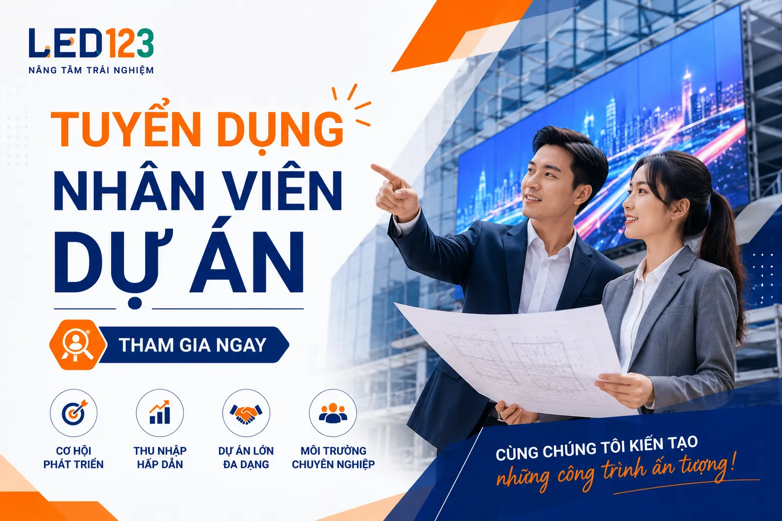 Tuyển dụng cán bộ dự án