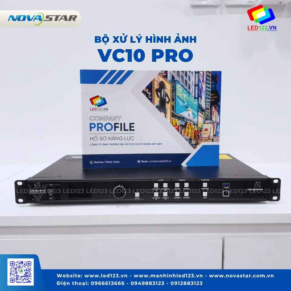VC10 Pro NovaStar | Bộ Điều Khiển Màn Hình LED All-in-One Cho Sân Khấu & Rental