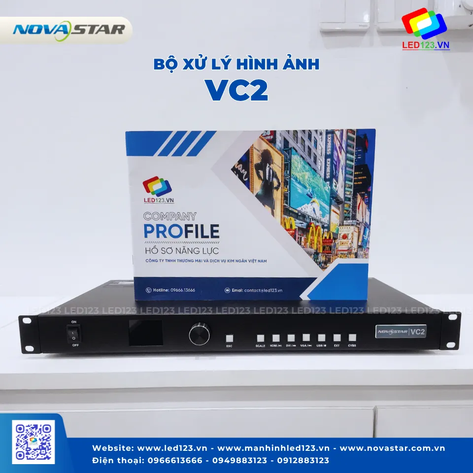 VC2 NovaStar | Bộ Điều Khiển Màn Hình LED All-in-One Chính Hãng