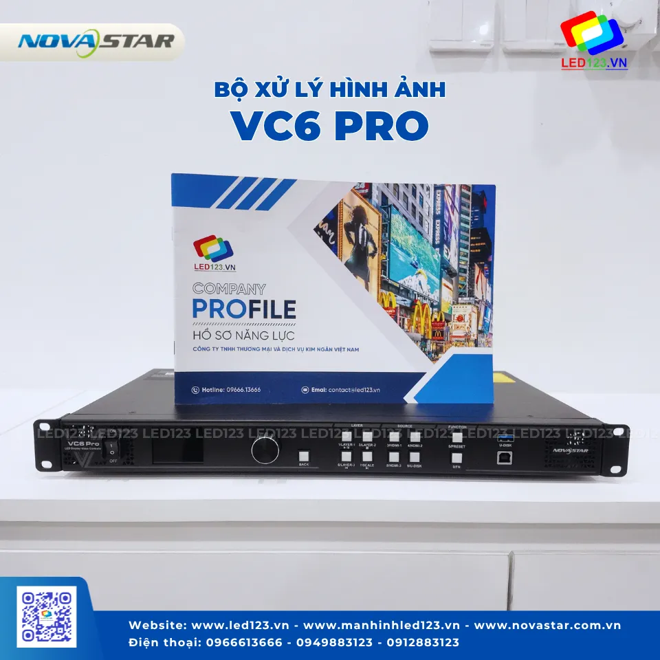 VC6 Pro NovaStar | Bộ Điều Khiển Màn Hình LED All-in-One
